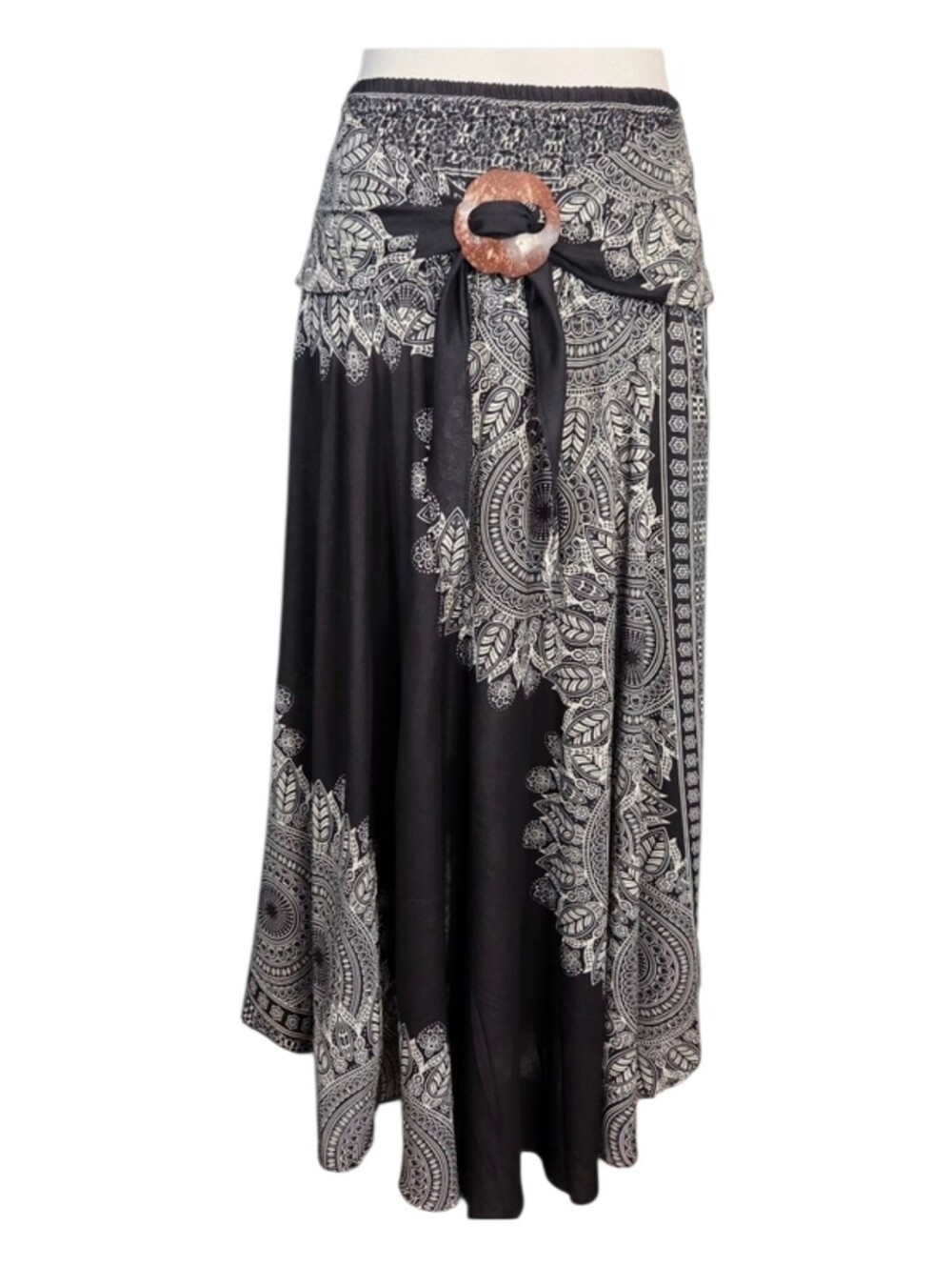 NWT Papaya Tree Imports 2-in-1 Boho Maxi Skirt Strapless Dress One Size - Picture 1 of 16